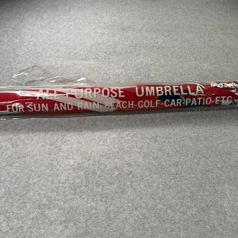 Vintage Canadian Club Umbrella‎ 70s 80s Whiskey Promo Barware NOS Sealed